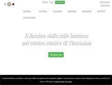 Tablet Screenshot of hotelvillariis.com